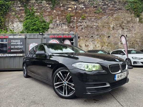 BMW 5-Series Saloon, Diesel, 2014, Black