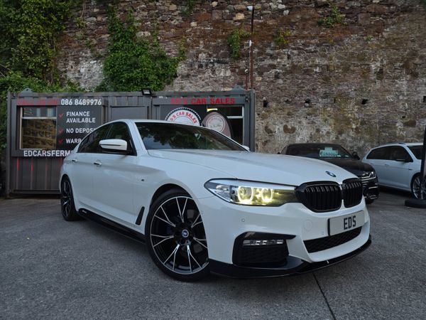 BMW 5-Series Saloon, Diesel, 2017, White