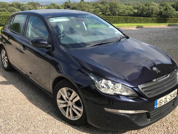 Peugeot 308 Hatchback, Diesel, 2015, Blue
