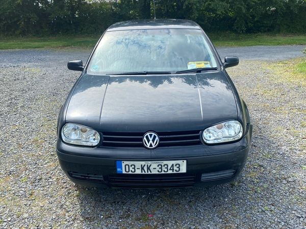 Volkswagen Golf Hatchback, Petrol, 2003, Black