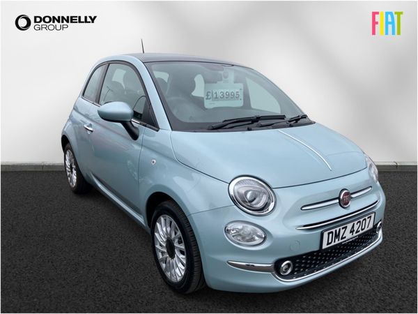 Fiat 500 Hatchback, Petrol, 2024, Green