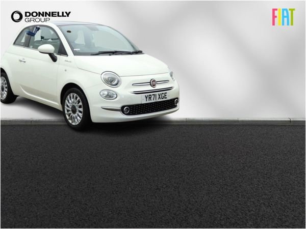 Fiat 500 Hatchback, Petrol, 2021, White