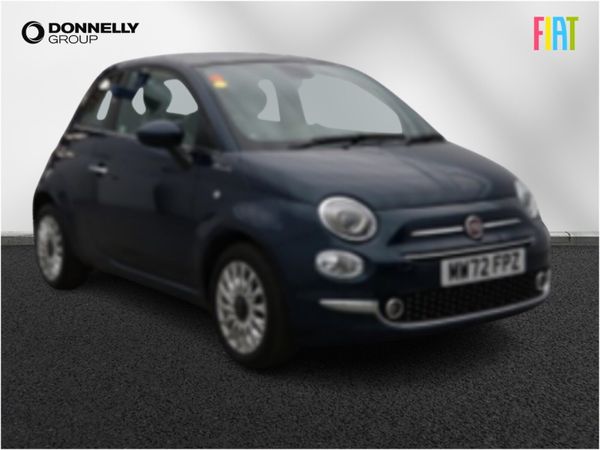 Fiat 500 Hatchback, Petrol, 2022, Blue