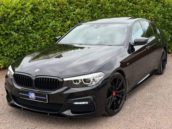 BMW 5-Series Saloon, Diesel, 2018, Black