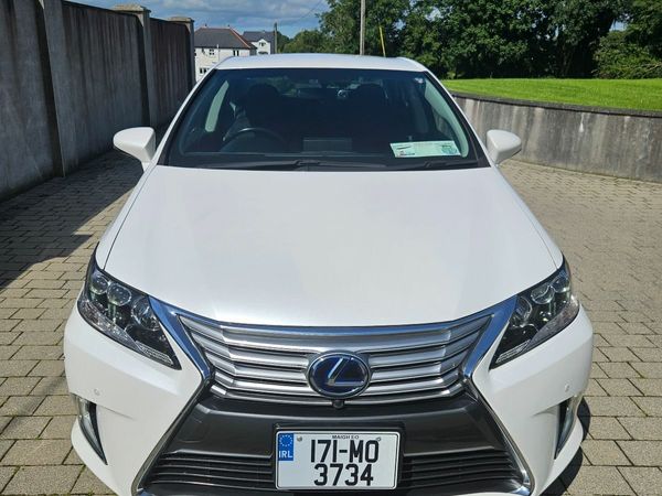 Lexus HS Saloon, Petrol Hybrid, 2017, White