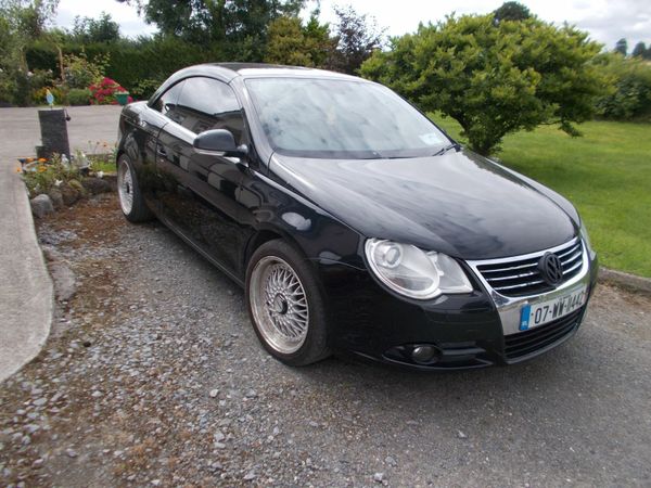Volkswagen Eos Convertible, Diesel, 2007, Black
