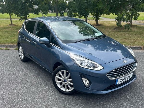 Ford Fiesta Hatchback, Petrol Hybrid, 2021, Blue
