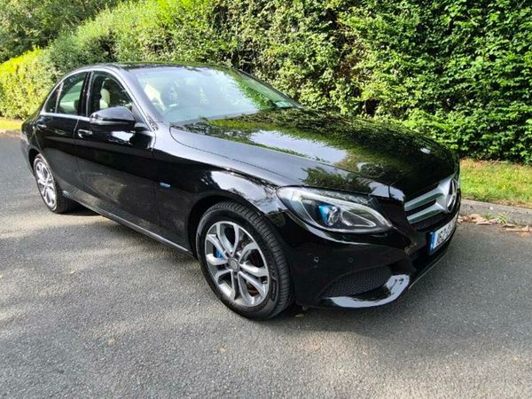 Mercedes-Benz C-Class Saloon, Petrol Plug-in Hybrid, 2016, Black