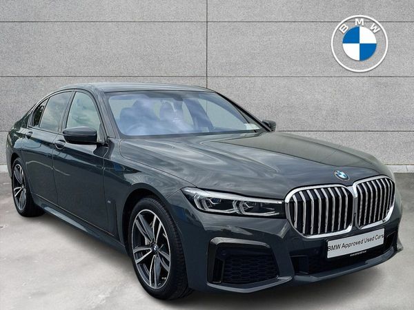 BMW 7-Series Saloon, Petrol Plug-in Hybrid, 2021, Grey