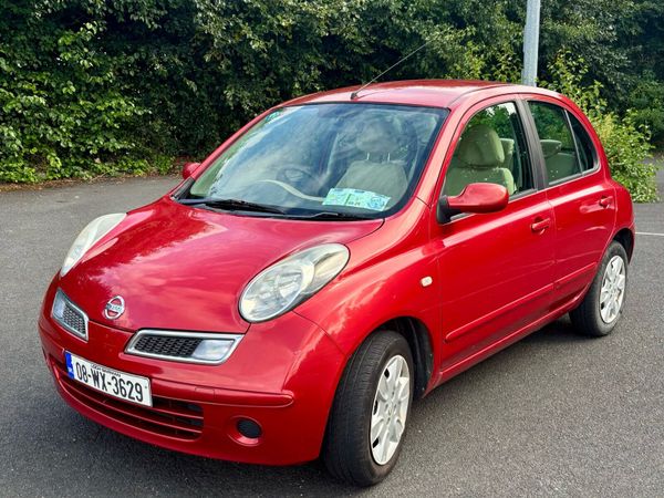 Nissan Micra Hatchback, Petrol, 2008, Red