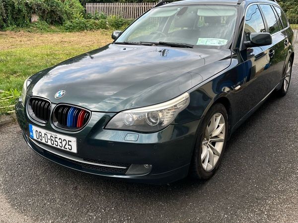 BMW 5-Series Estate, Diesel, 2008, Green