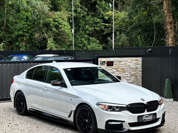 BMW 5-Series Saloon, Diesel, 2017, White