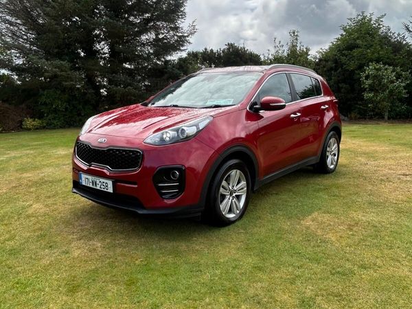 Kia Sportage SUV, Diesel, 2017, Red