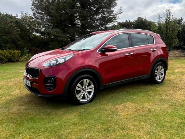 Kia Sportage SUV, Diesel, 2017, Red