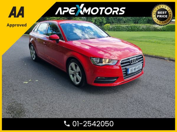 Audi A3 Hatchback, Diesel, 2015, Red