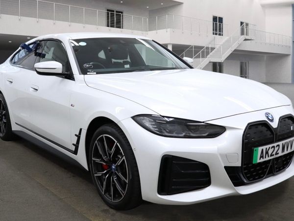 BMW i4 Hatchback, Electric, 2022, White