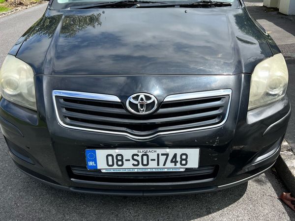 Toyota Avensis Saloon, Petrol, 2008, Black