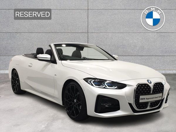 BMW 4-Series Cabriolet, Diesel, 2023, White