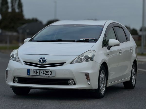Toyota Prius Hatchback, Petrol Hybrid, 2014, White