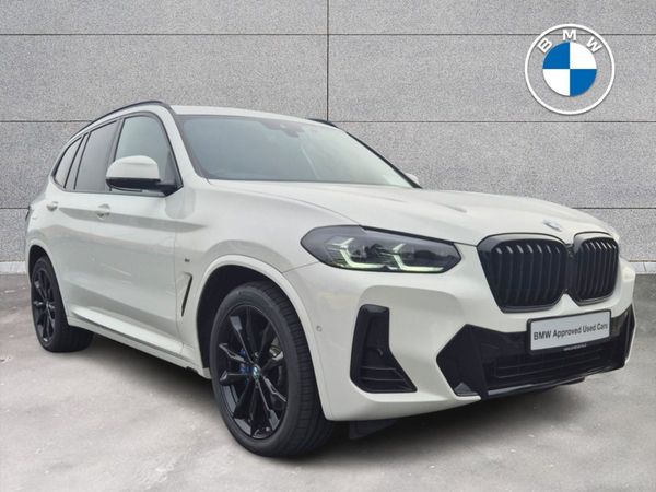 BMW X3 SUV, Diesel Hybrid, 2023, White