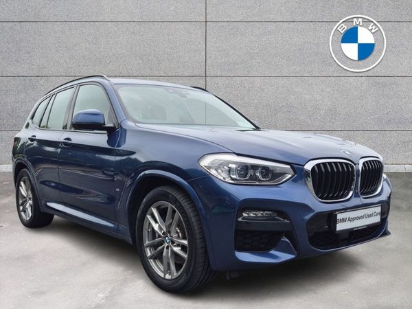 BMW X3 SUV, Petrol Plug-in Hybrid, 2021, Blue