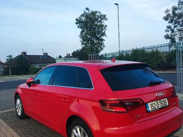 Audi A3 Hatchback, Petrol, 2015, Red