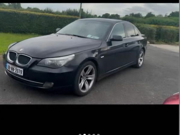 BMW 5-Series Saloon, Diesel, 2009, Black