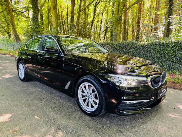 BMW 5-Series Saloon, Diesel, 2019, Black