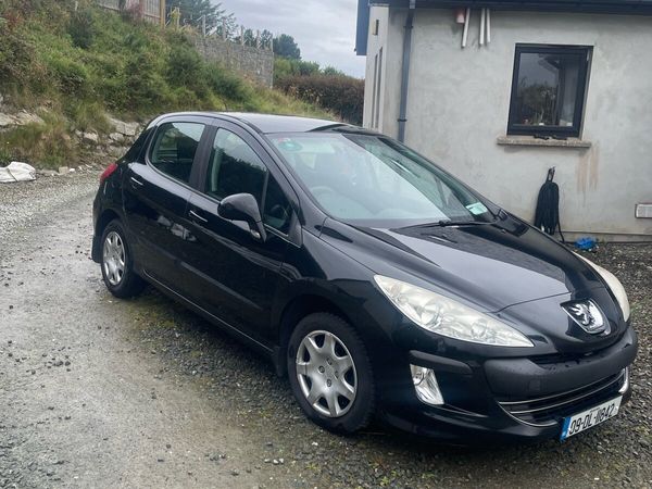 Peugeot 308 Hatchback, Diesel, 2009, Black