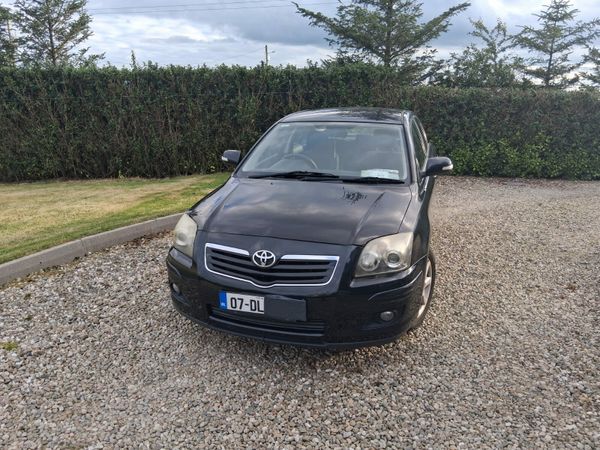 Toyota Avensis Saloon, Petrol, 2007, Black