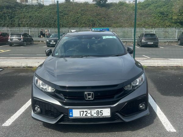 Honda Civic Hatchback, Petrol, 2017, Grey