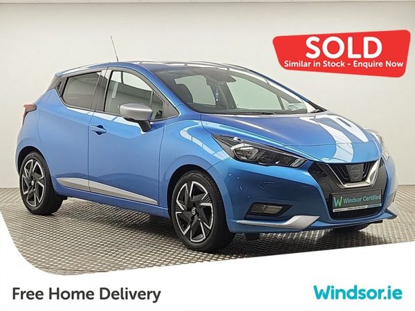 Nissan Micra Hatchback, Petrol, 2022, Blue