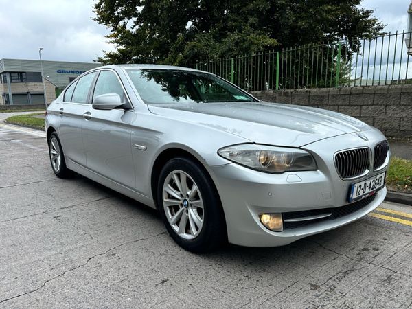 BMW 5-Series Saloon, Diesel, 2012, Silver