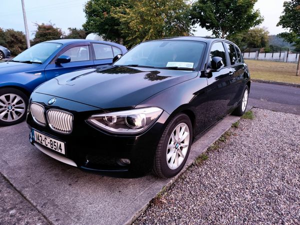 BMW 1-Series Hatchback, Petrol, 2014, Black