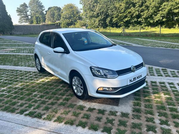 Volkswagen Polo Hatchback, Diesel, 2015, White