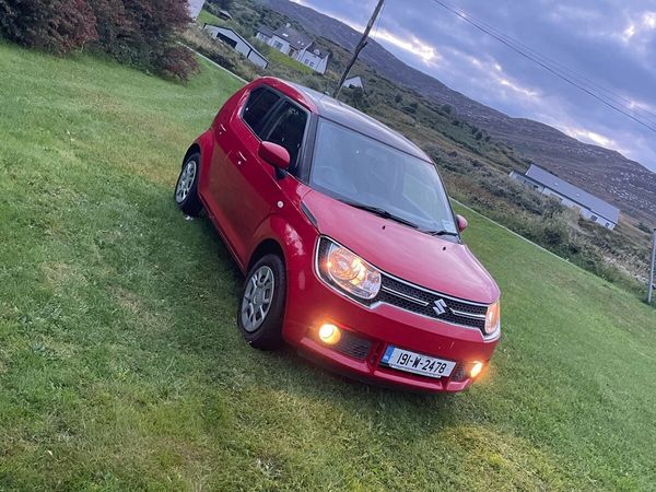 Suzuki Ignis Hatchback, Petrol, 2019, Red