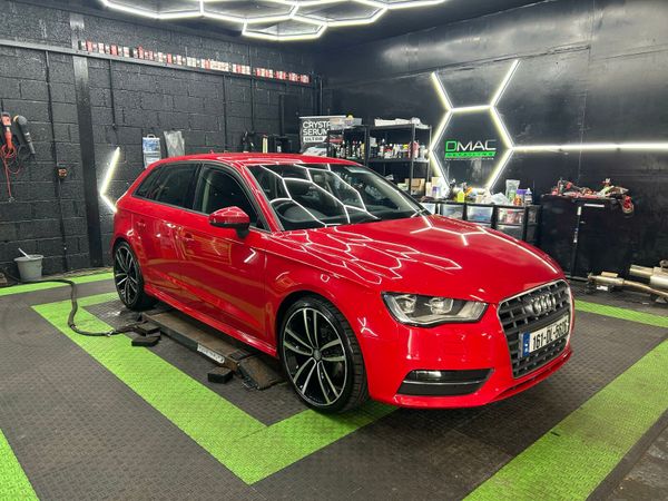 Audi A3 Hatchback, Diesel, 2016, Red