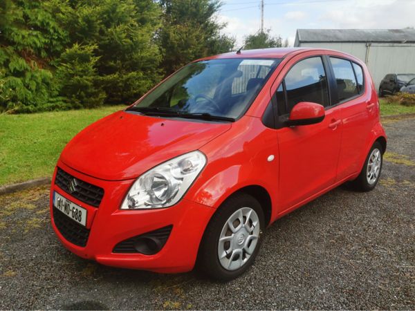 Suzuki Splash Hatchback, Petrol, 2014, Red