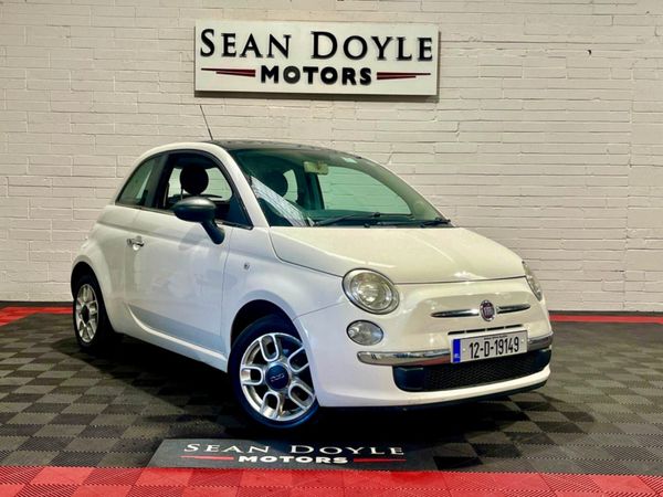 Fiat 500 Hatchback, Petrol, 2012, White