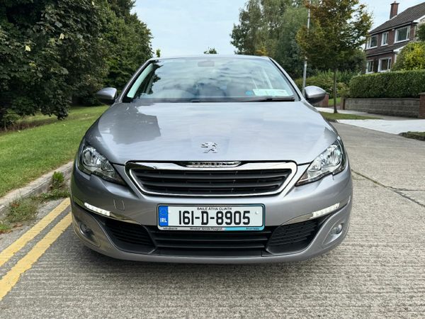 Peugeot 308 Hatchback, Petrol, 2016, Grey