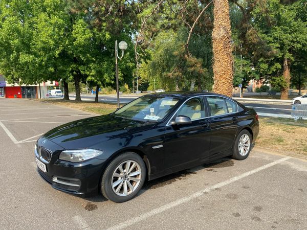 BMW 5-Series Saloon, Diesel, 2014, Black