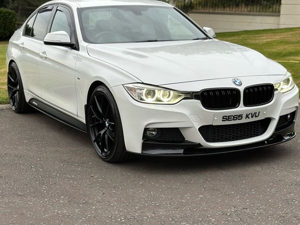 BMW 3-Series Saloon, Diesel, 2015, White