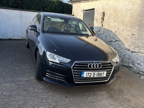 Audi A4 Saloon, Diesel, 2017, Blue