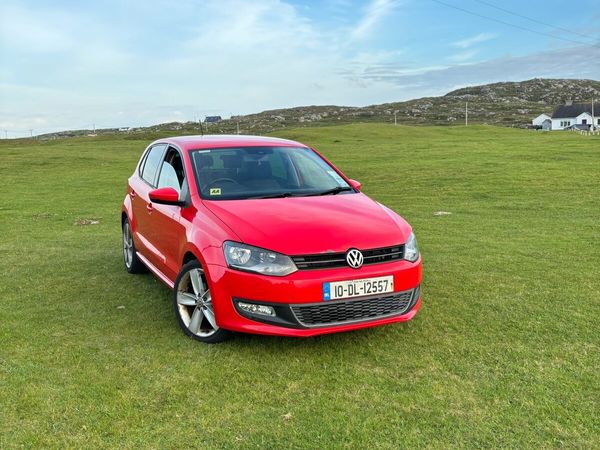 Volkswagen Polo Hatchback, Diesel, 2010, Red