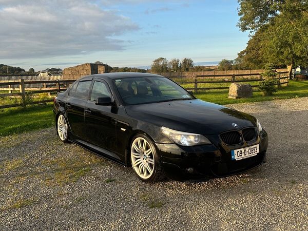 BMW 5-Series Saloon, Diesel, 2009, Black