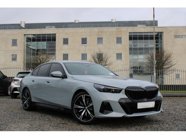 BMW 5-Series Saloon, Petrol Hybrid, 2024, Grey