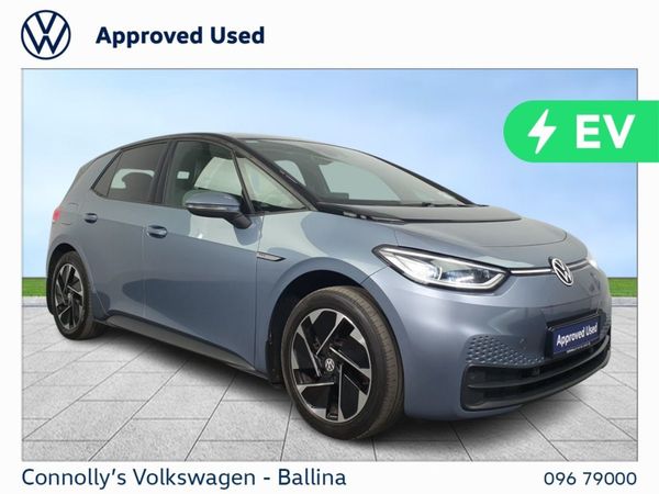 Volkswagen ID.3 Hatchback, Electric, 2022, Blue