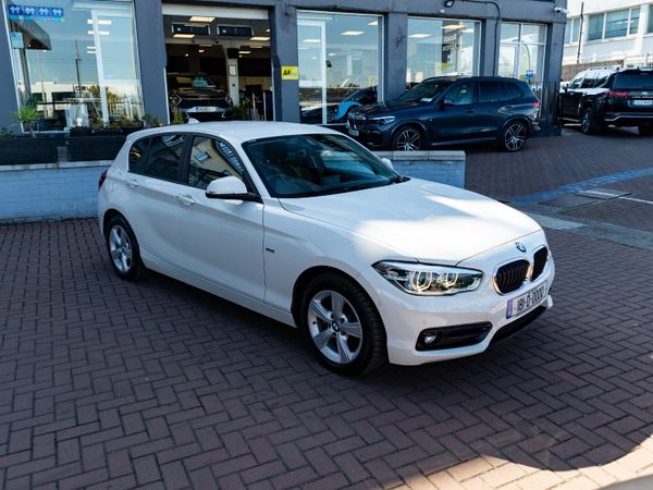 BMW 1-Series Hatchback, Diesel, 2018, White