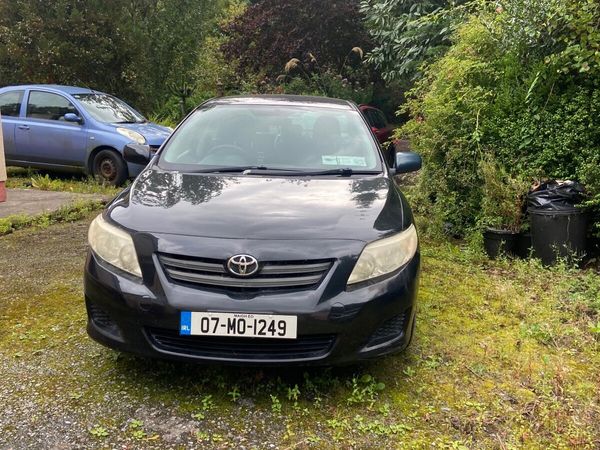 Toyota Corolla Saloon, Petrol, 2007, Black