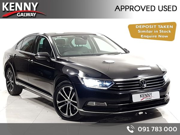 Volkswagen Passat Saloon, Diesel, 2019, Black